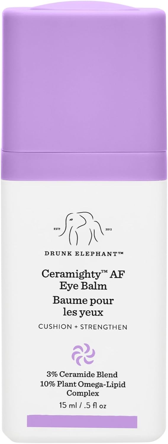 Drunk Elephant Ceramighty AF Eye Balm - كريم مهدئ ومقوي للمنطقة تحت العين (15 مل / 0.5 أونصة سائلة)