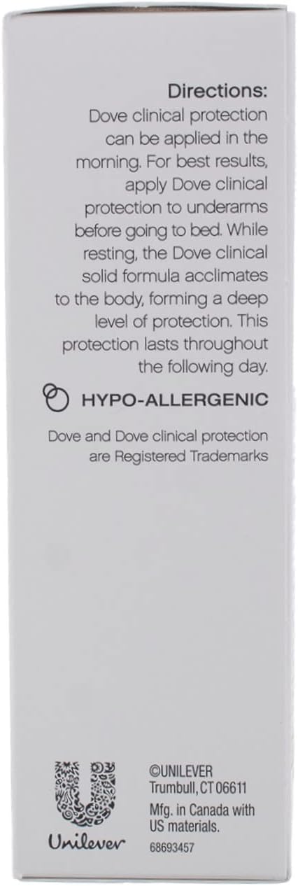 Dove Clinical Protection Antiperspirant - Original Clean (48g)