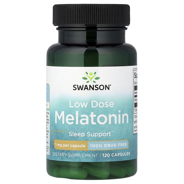 Swanson  low dose melatonin 1 mg 120 caps
