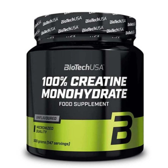Biotech USA - 100% Creatine Monohydrate 500g