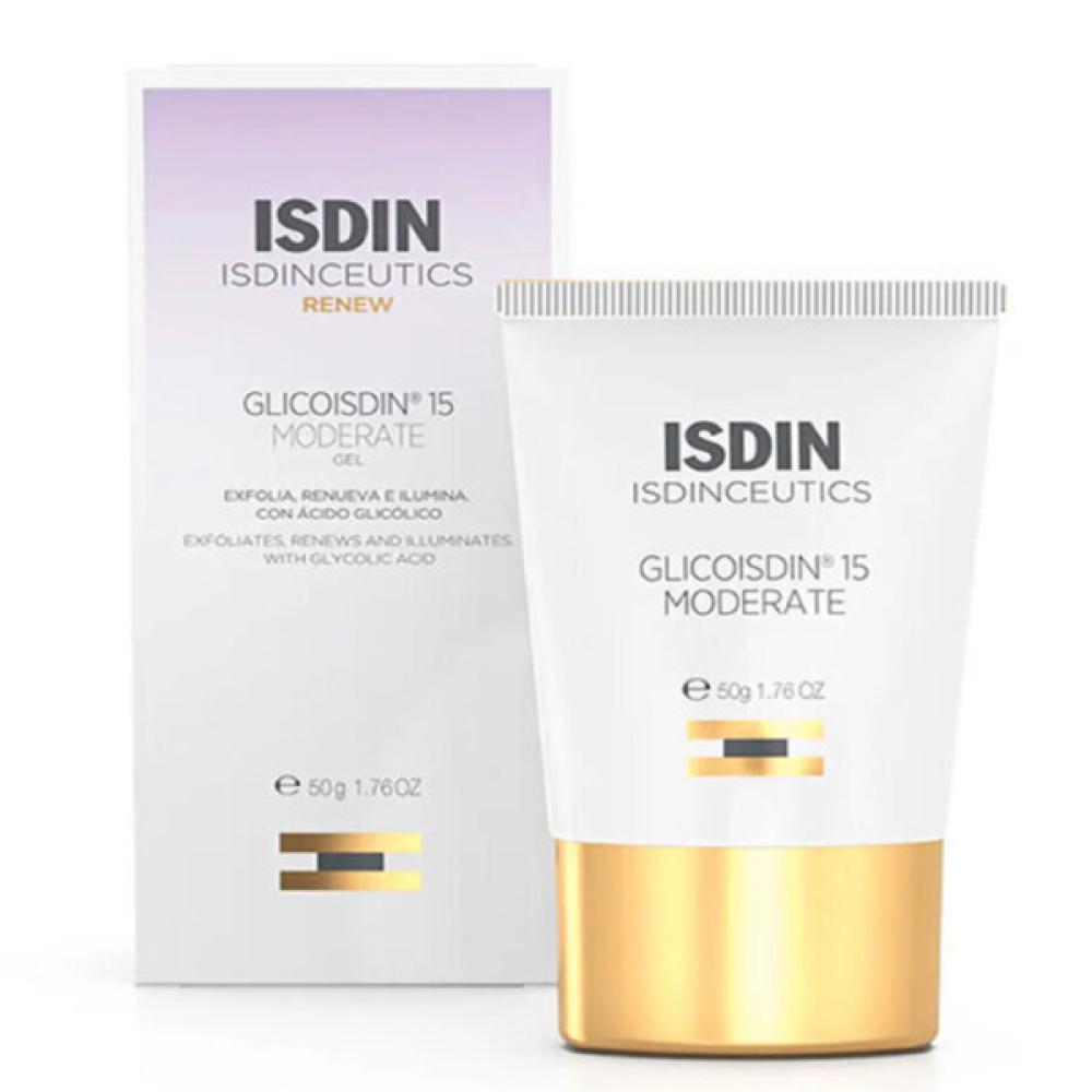 Isdin face gel 50g ceutics glicoisdin 15 moderate