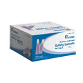 CAREMED Blood Lancets 100pc Safe Single Use 1.6mm x 30G