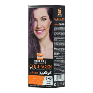 Nitro cinema hair color collagen pro 7.92 violet