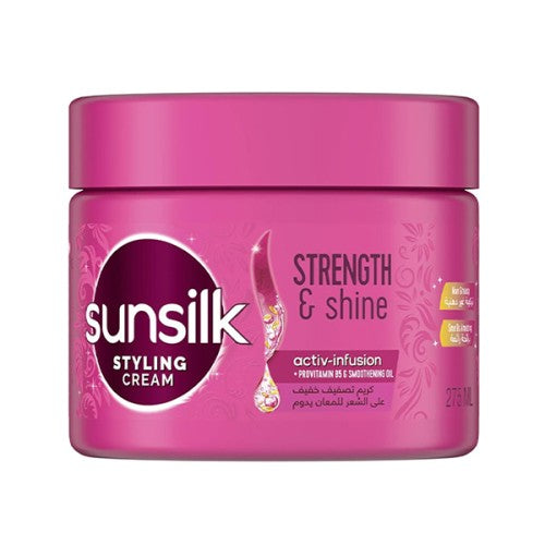 كريم تصفيف الشعر سانسيلك 275 مل قوة ولمعان