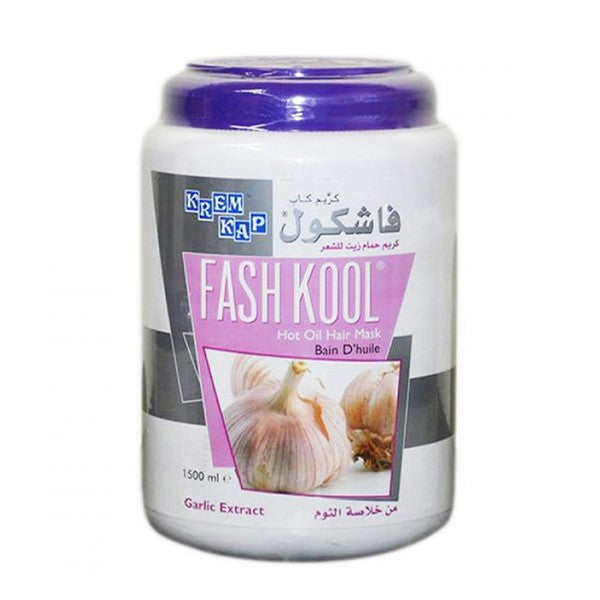 Fash kool hair hot oil 1500ml with garlic extract