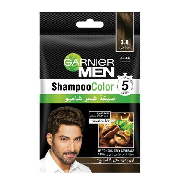 Garnier Color Shampoo 20ml Men 3.0 Black Brown
