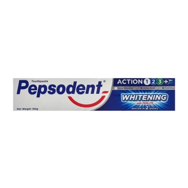 Pepsodent toothpaste 190g action for whitening