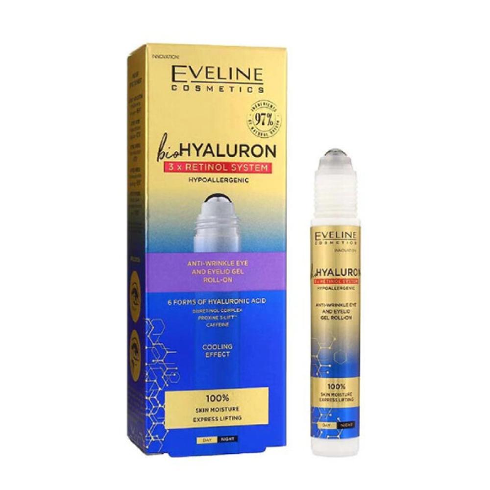 Eveline Eye Roll On 15ml Bio Hyaluron Anti Wrinkle