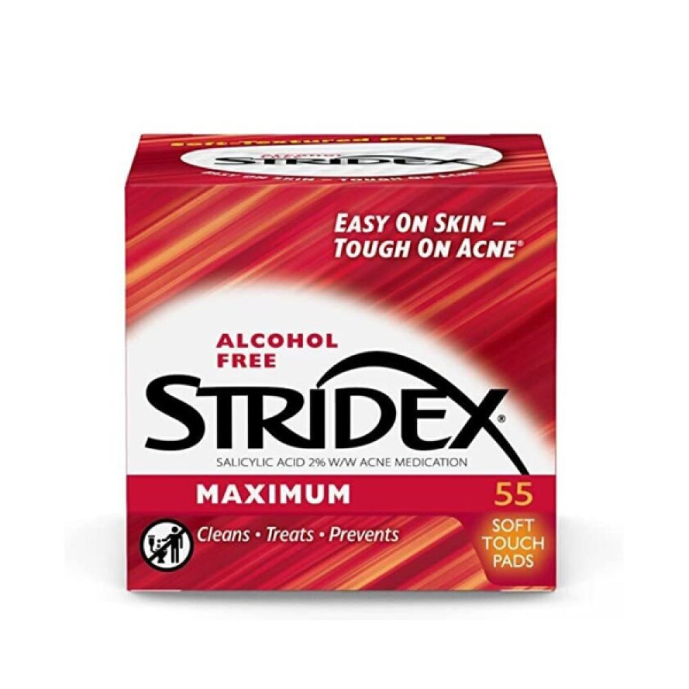 Stridex face pads 55pc acne treatment