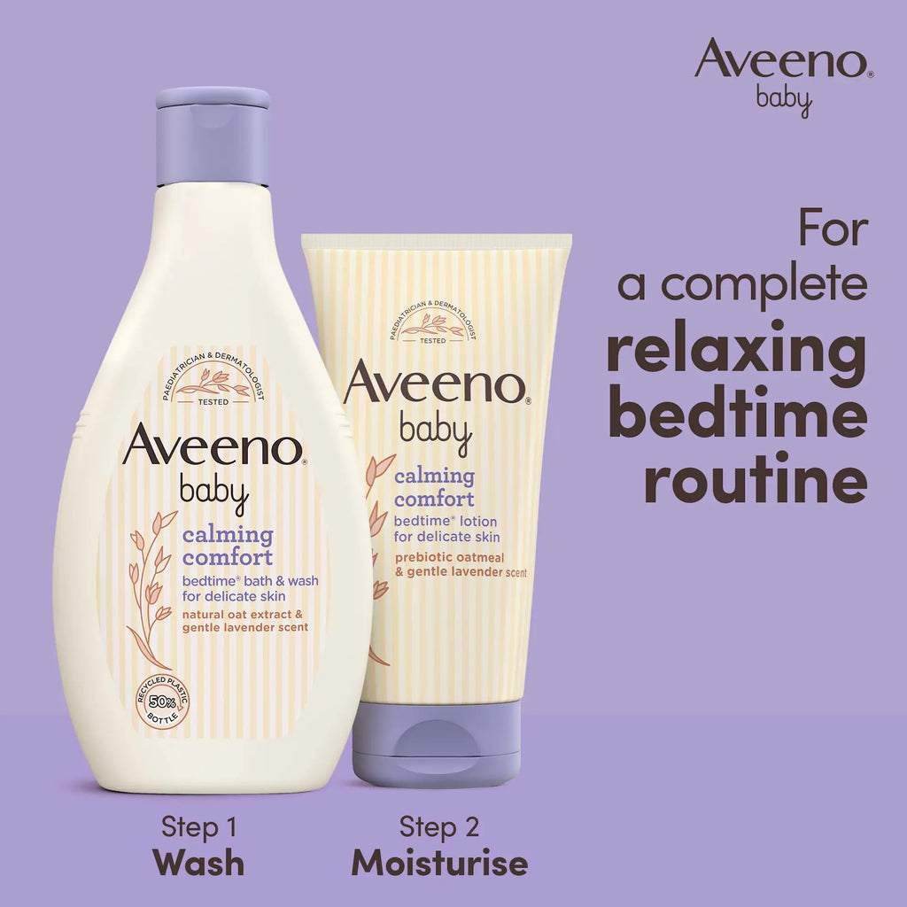 غسول الجسم للأطفال من Aveeno 250 ملليلتر مهدئ ومريح قبل النوم