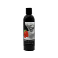 Earthly Edible Body Massage Oil 237ml  Strawberry