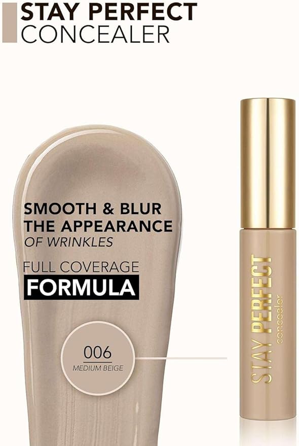 Flormar Stay Perfect Concealer 006 Medium Beige