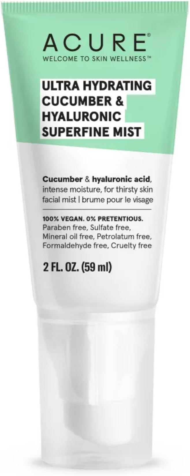 Acure Ultra Moisturizing Cucumber Mist 59 ml