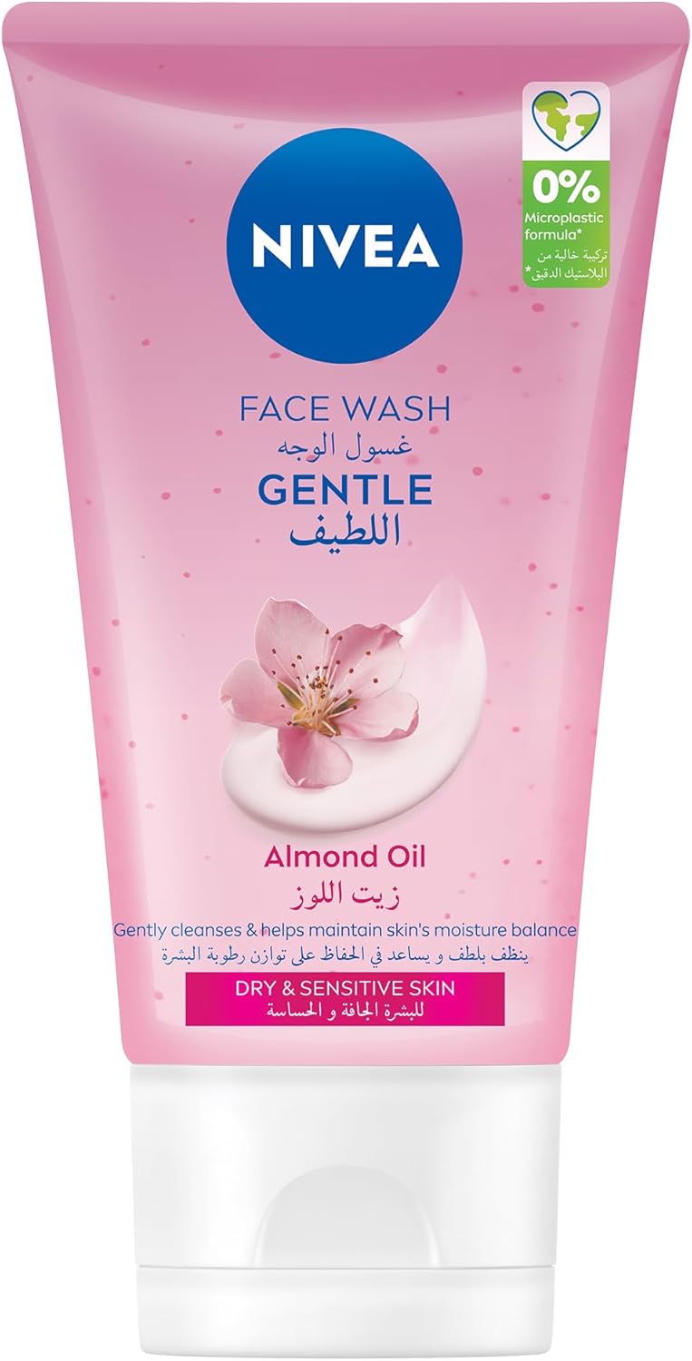 Nivea Gentle Almond Oil Face Wash
