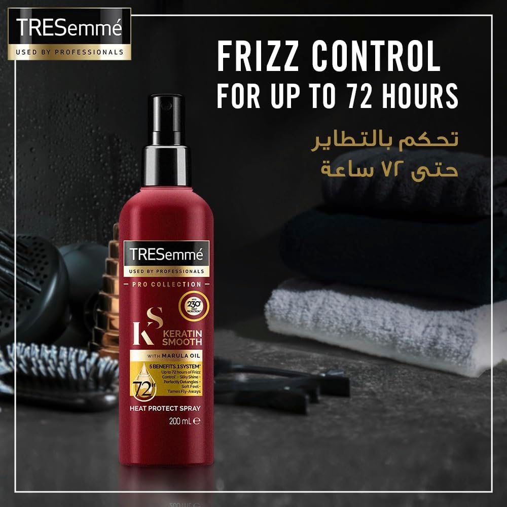 TRESemmé Keratin Smooth Hair Spray – Anti-Frizz Flexible Hold 200ml