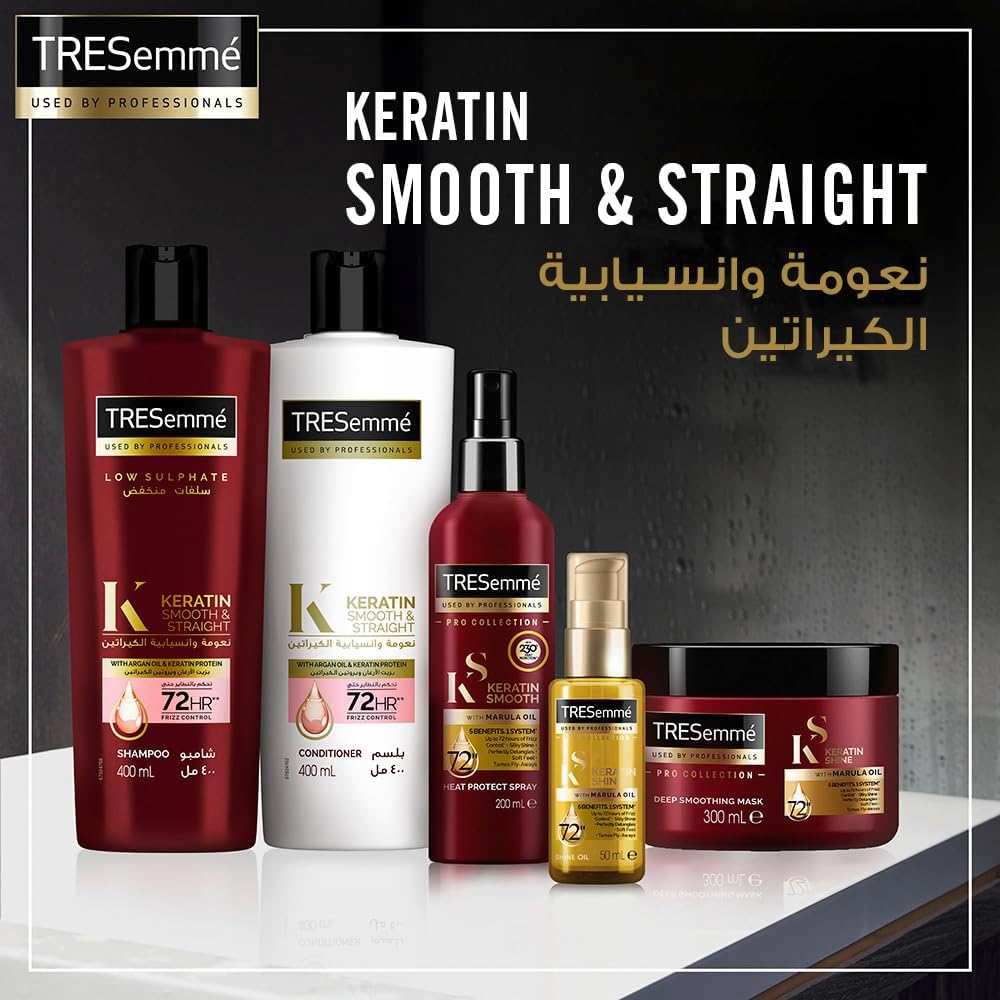 TRESemmé Keratin Smooth Hair Spray – Anti-Frizz Flexible Hold 200ml