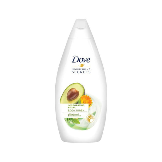 Dove Body Wash Invigorating Ritual Body Wash Avocado & Calendula 500 Ml