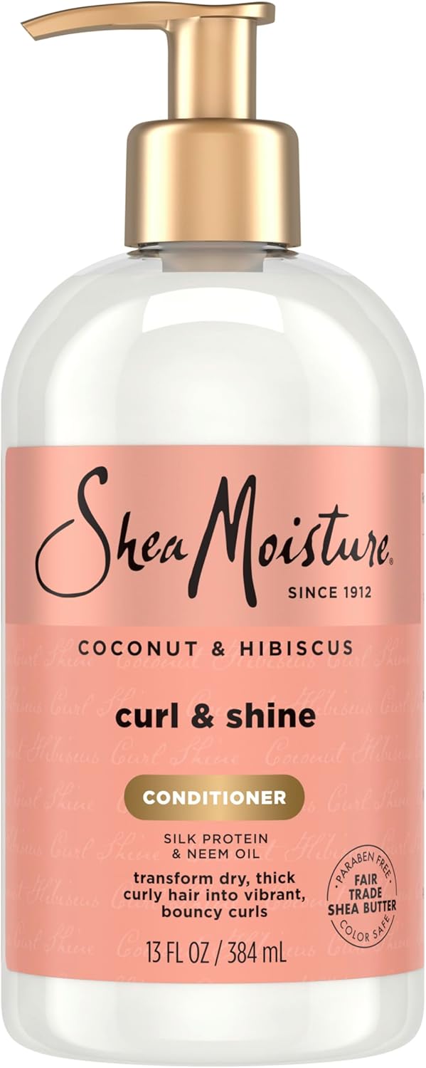 SheaMoisture Coconut & Hibiscus Conditioner Curl + Shine