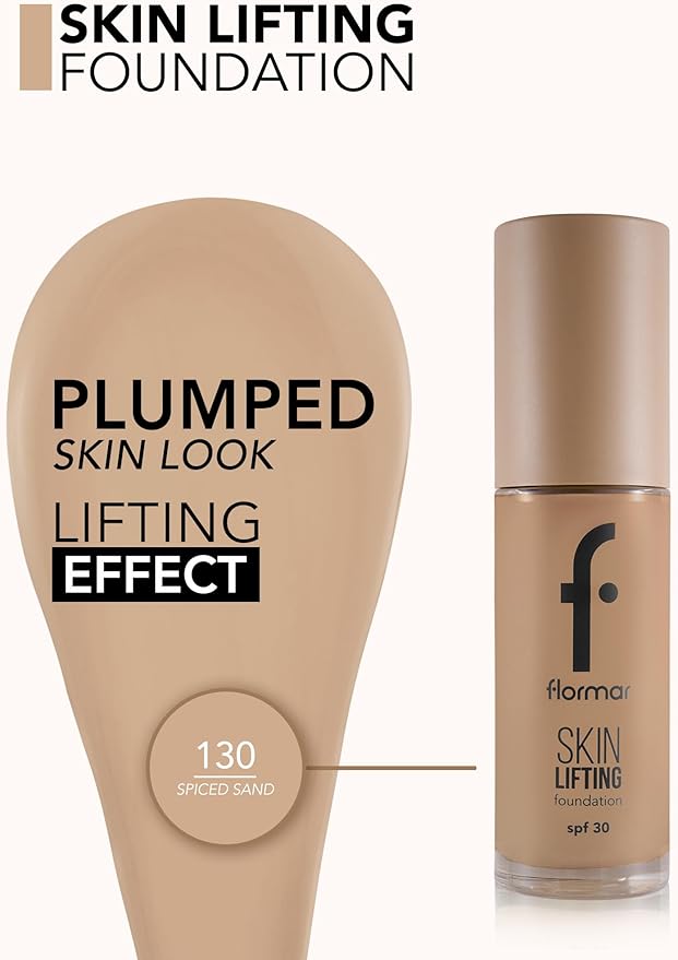 Flormar Skin Lifting Foundation 130 Spiced Sand