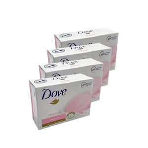 Dove صابون كريم الجمال الوردي 4 × 75 جرام