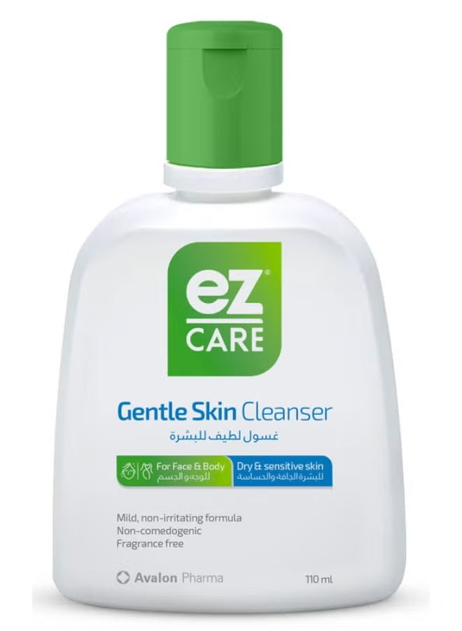Ez care face and body wash 110ml for dry and sensitive skin