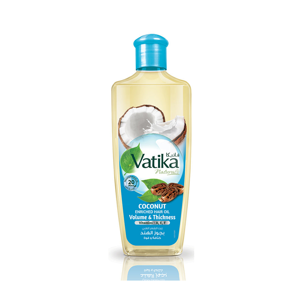 Vatika hair oil with coconut for thickness & strength 200ml