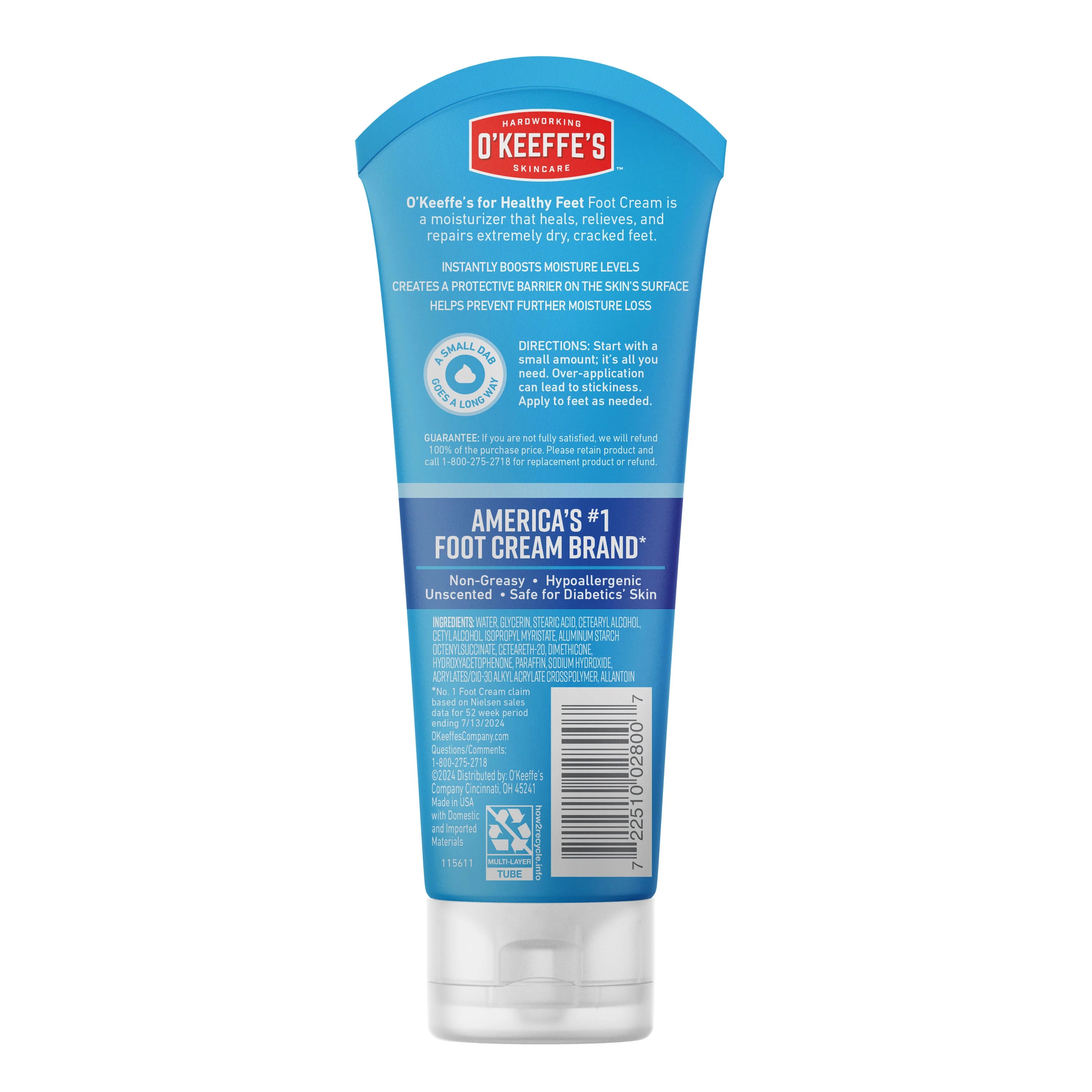 O'Keeffe's Healthy Feet Foot Cream – Deep Moisture 85g