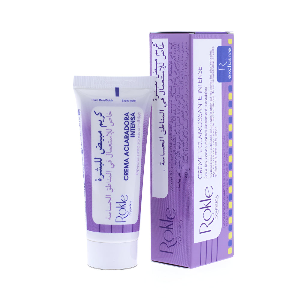 كريم Rokle للبشرة الحساسة 40 مل لتفتيح البشرة بشكل مكثف