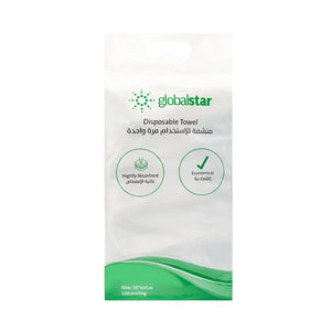Global Star Towel 100pc For Single Use 30 x 60 cm