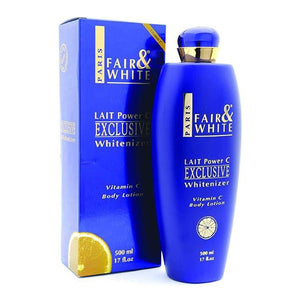 Fair & white body lotion 500ml exclusive whitenizer with vitamin c