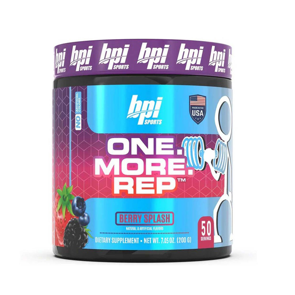 BPI Sports One More Rep Berry Splash Berry splash 7.05 OZ (200g)