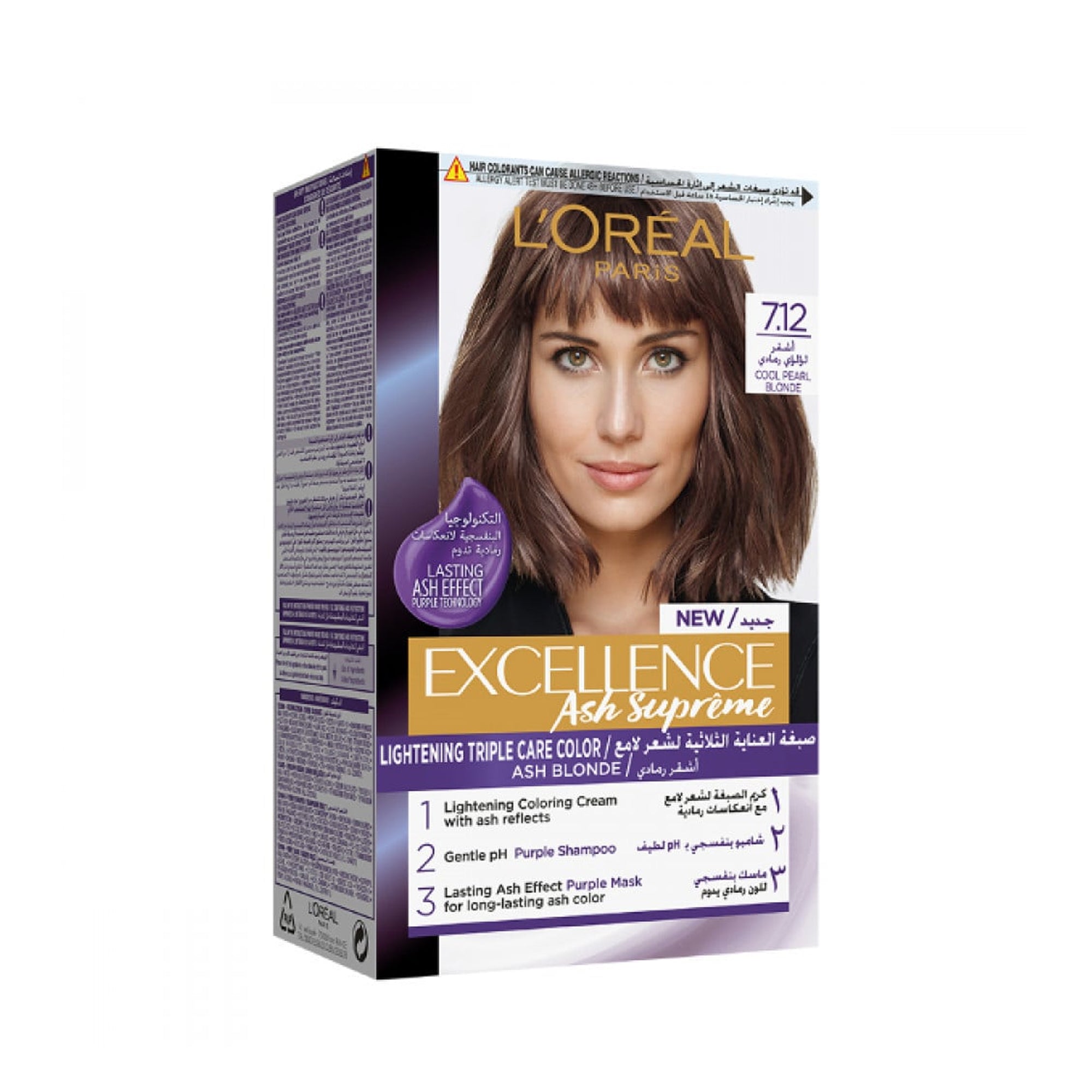 L'Oreal Excellence Triple Care Hair Color Cream – Cool Pearl Blonde