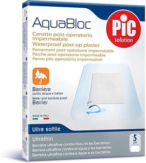 Aqua Bloc with CHG   Plaster   12 cm x 10 cm - 50 pcs