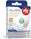 AquaBloc   Plaster  -    Large   10 pcs