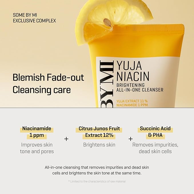 Some By Mi Face Wash 100ml Yuja Niacin Brightening
