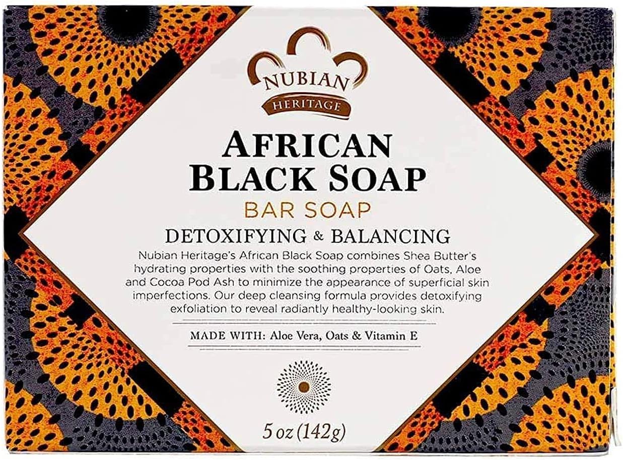 Nubian Heritage Bar Soap – African Black Soap (142g)