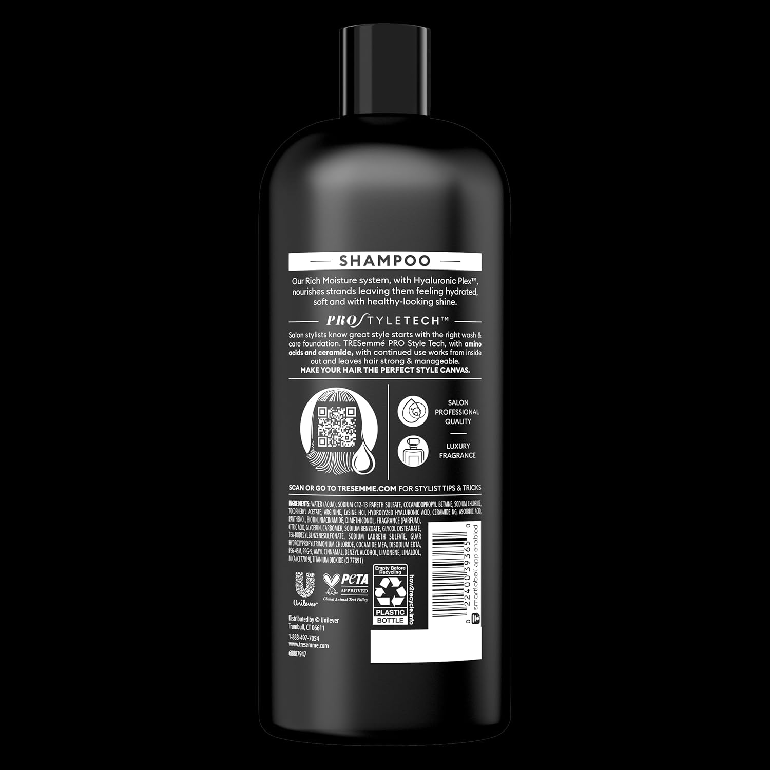 شامبو تريسمي المرطب الغني بحمض الهيالورونيك (828 مل)