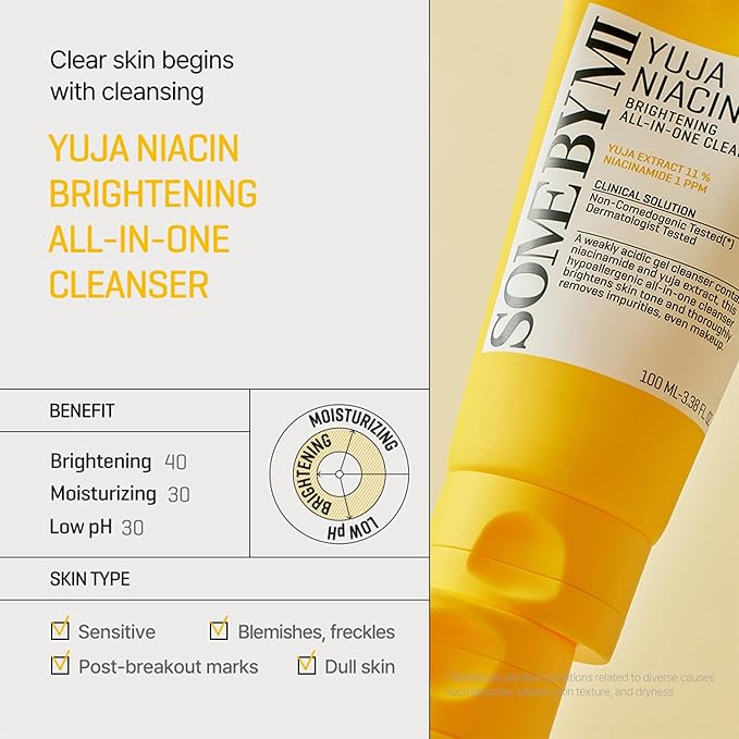 Some By Mi Face Wash 100ml Yuja Niacin Brightening