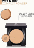 Flormar Wet&Dry Compact Powder 010 Apricot
