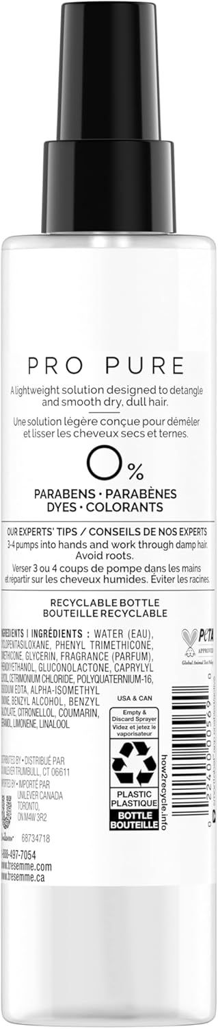 بخاخ بلسم تريسمي برو بيور لفك تشابك الشعر وتنعيمه (180 مل)