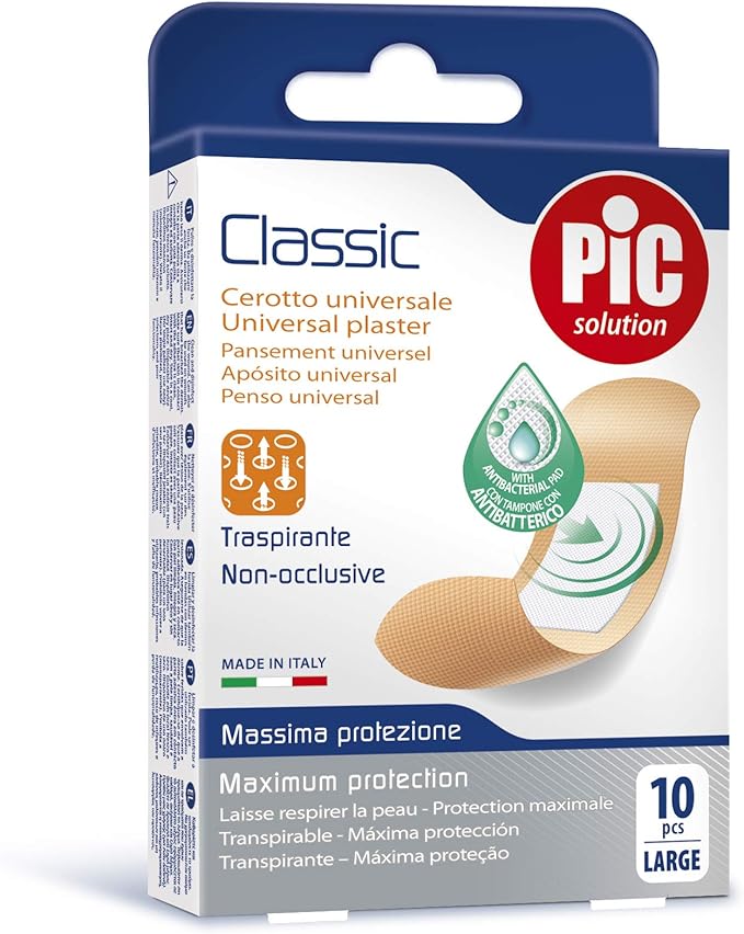 Classic   Plaster  -  Anti-Bacterial   Large   10 pcs