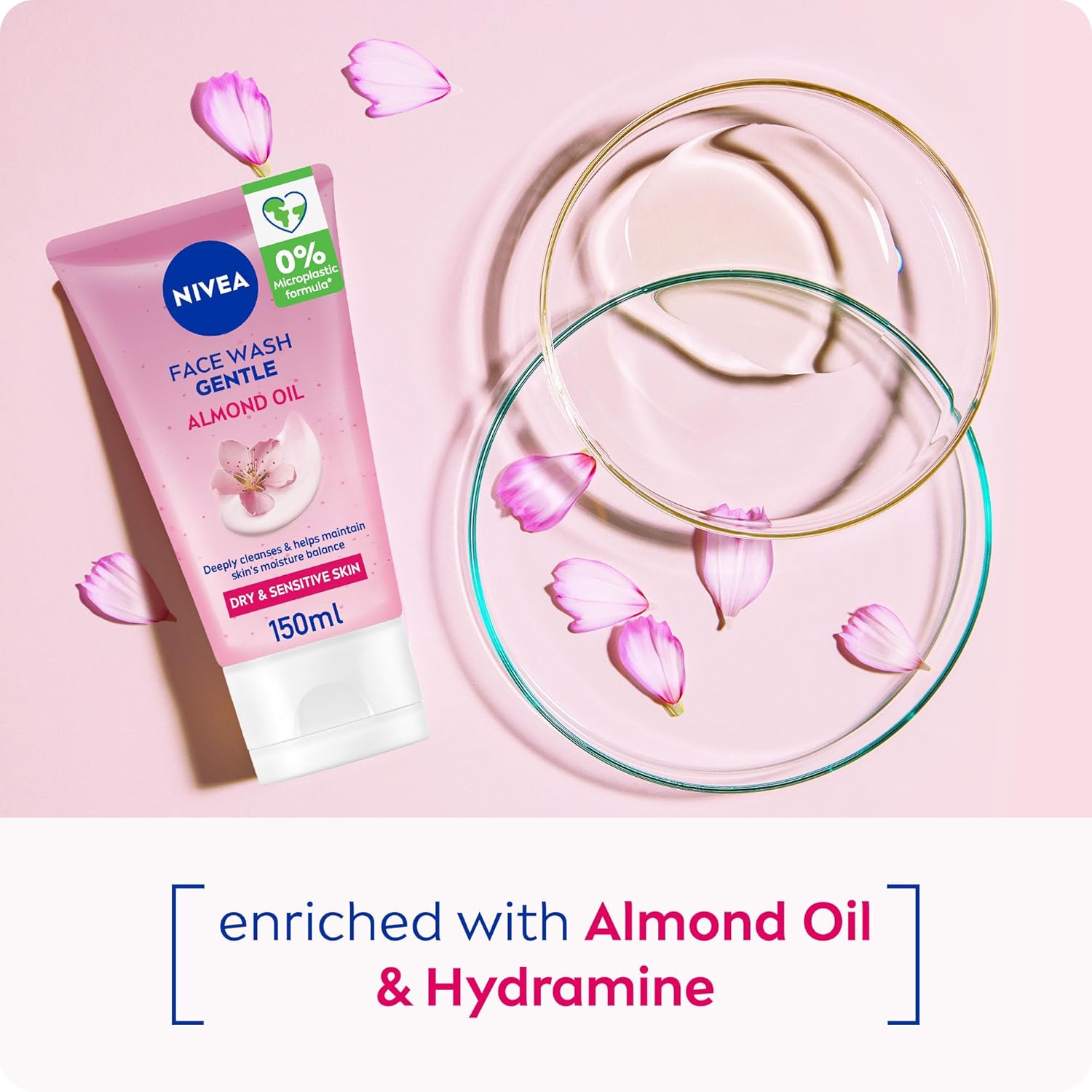 Nivea Gentle Almond Oil Face Wash