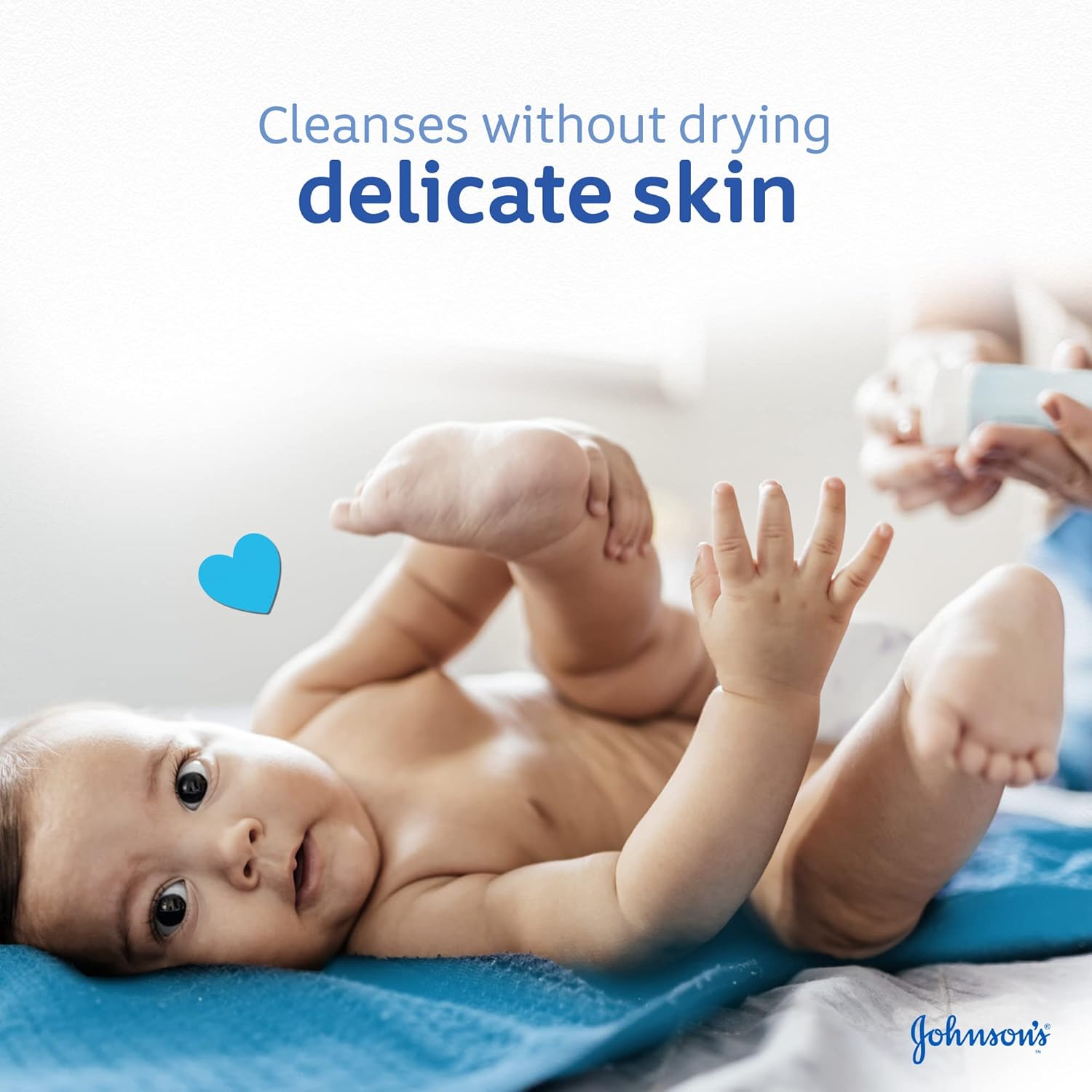 جل استحمام جونسون للأطفال خالي من الجل