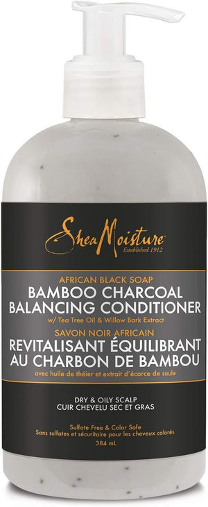 Shea Moisture Bamboo Charcoal African Black Soap 384 ml