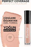 Flormar Perfect Coverage Liquid Concealer 10 Fair