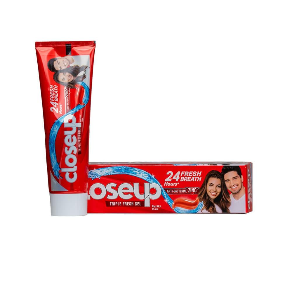 Close up ever fresh antibacterial toothpaste hot red 75ml