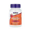 Now Foods High Potency Vitamin D-3 5000 IU 120 Softgels