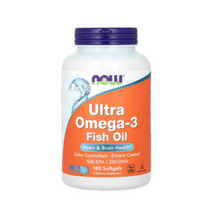 NOW Foods Ultra Omega-3 Fish Oil 180 Softgels
