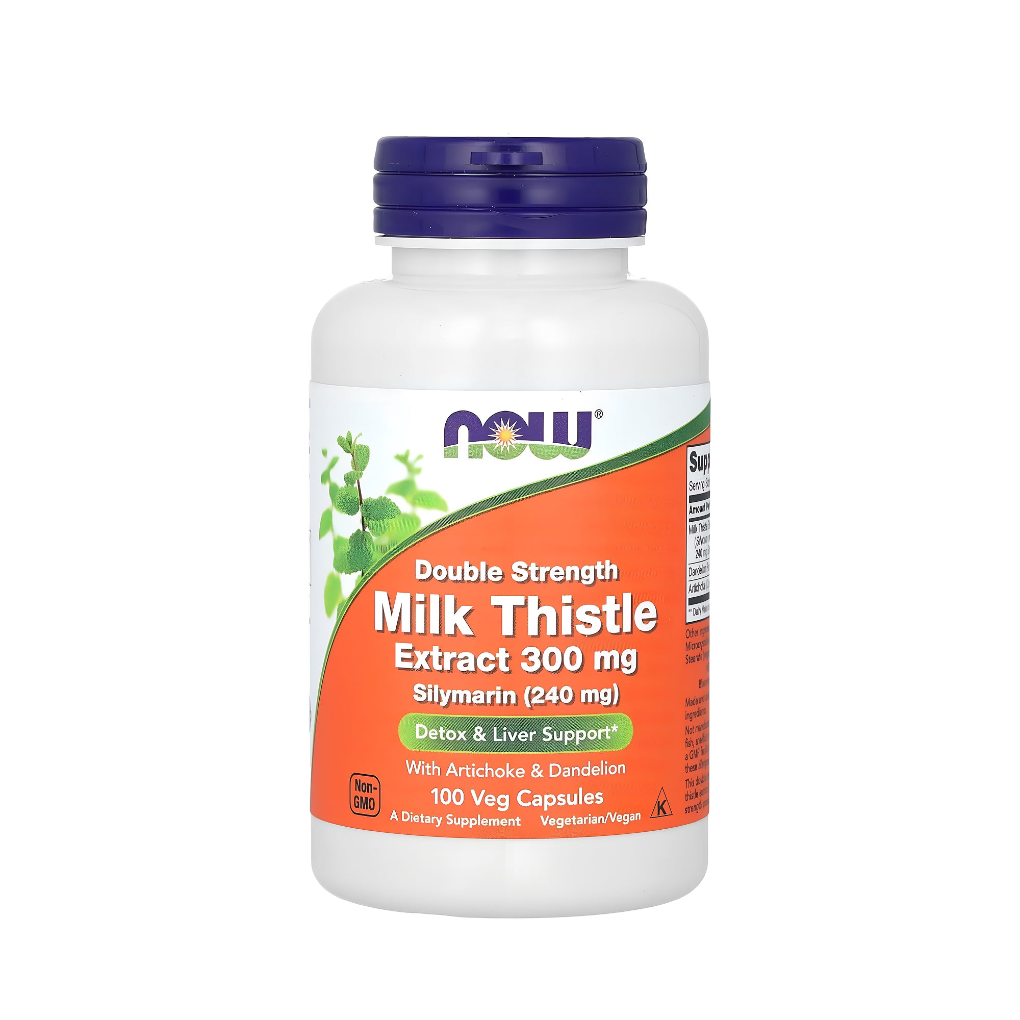 Now foods, Milk Thistle Extract-300 mg, 100 Veg Capsules