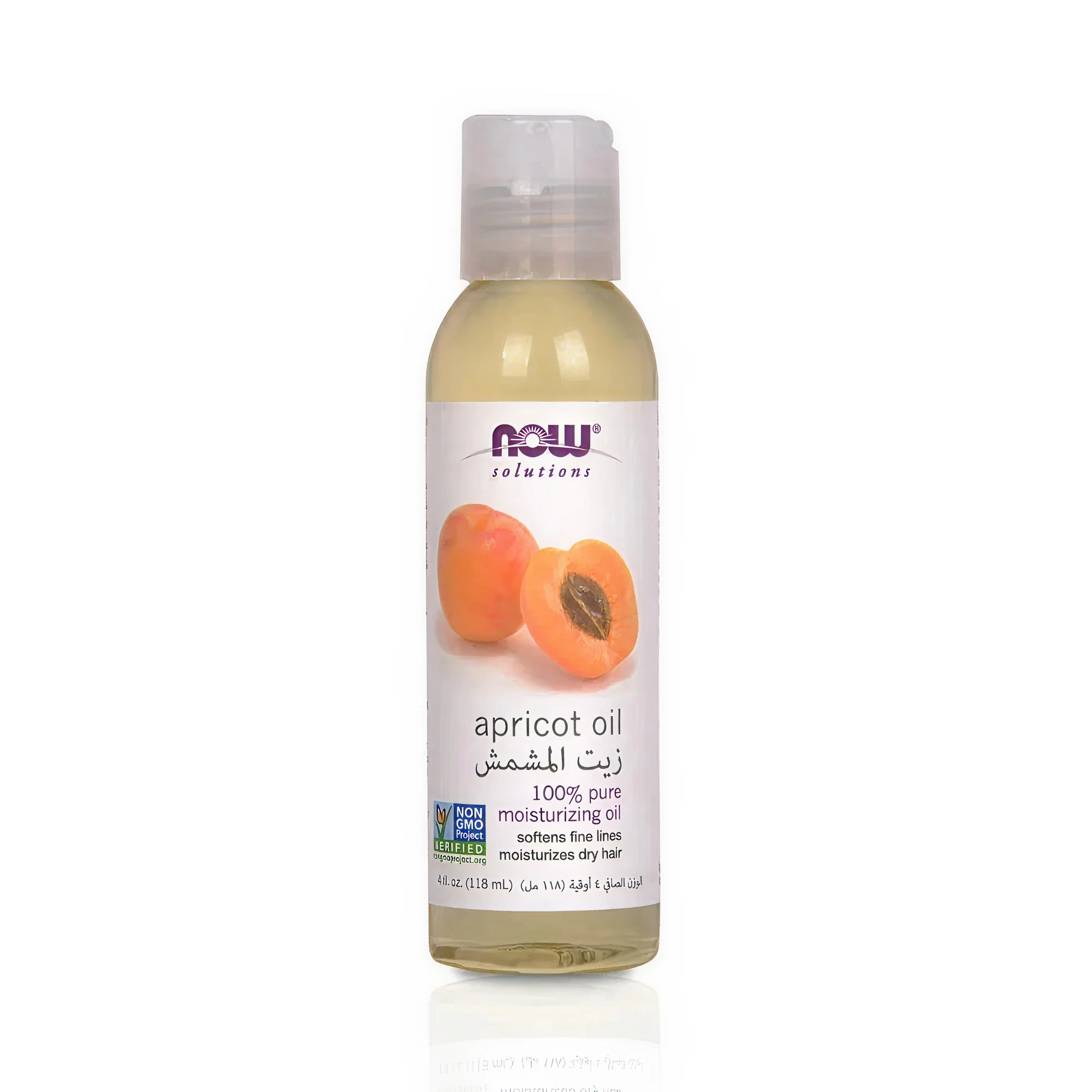 NOW Apricot Oil – Natural Moisturizing Oil 118ml